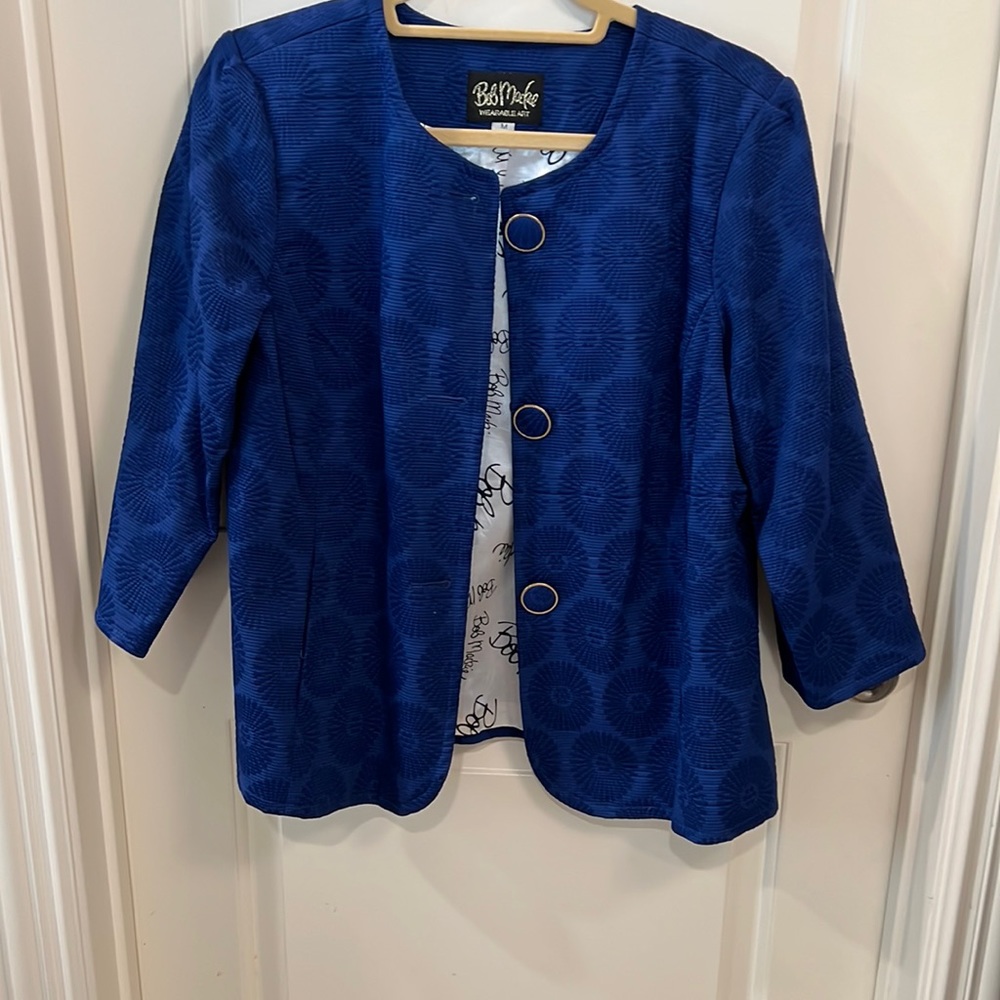 Bob Mackie jacquard Jacket